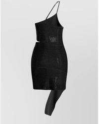 ANDREADAMO - Sequin One-Shoulder Mini Dress - Lyst