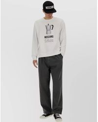 Moschino - Cotton Regular-Fit Sweatshirt - Lyst
