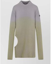 Moncler - Cashmere Cutout Sweatshirt - Lyst