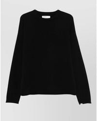 Extreme Cashmere - Cashmere Fine-Knit Crew-Neck Long-Sleeve Sweater - Lyst