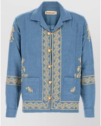 BAZISZT - Cotton Shirt Jacket - Lyst