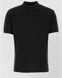 Giorgio Armani - Cotton Piqué Polo Shirt - Lyst