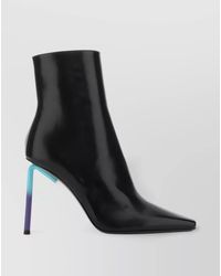 Off-White c/o Virgil Abloh - Nappa Leather Ankle Boots - Lyst