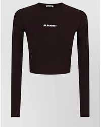 Jil Sander - Fitted Long-Sleeve T-Shirt - Lyst