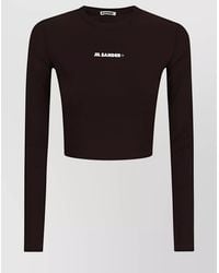 Jil Sander - Fitted Long-Sleeve T-Shirt - Lyst