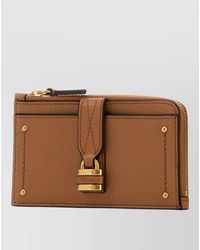 Chloé - Leather Paddington Small Coin Purse Front Pocket - Lyst