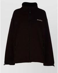 Miu Miu - High Collar Jacket Long Sleeves Pockets - Lyst