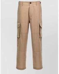 Department 5 - Wool Blend Tailored Pants - Lyst