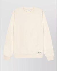 Les Deux - Crew Neck Artist Graphic Knit Sweater - Lyst