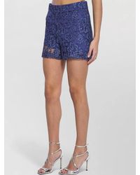 FEDERICA TOSI - Lace High-Rise Tailored Shorts - Lyst