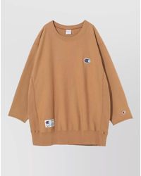 Undercover - Champion Knitwear Crew Neck Patch Logo - Lyst