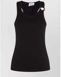 Jean Paul Gaultier - Ribbed Slim-Fit Sleeveless Cutout Tank Top - Lyst