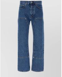 Palm Angels - Denim Straight-Leg Jeans - Lyst