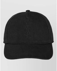 Saint Laurent - Logo Cap Curved Brim Sporty Shape - Lyst