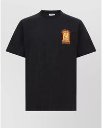 CASABLANCA - Hermons Mirage Arch Printed Cotton T-Shirt - Lyst