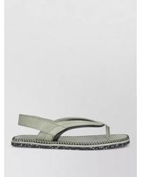 Kiko Kostadinov - Heel Strap Flat Sole Open Toe Sandal - Lyst