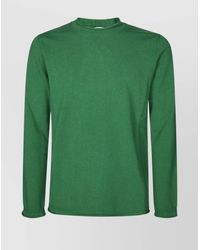 Comme des Garçons - Long Sleeve Ribbed Cuff Crew Neck Sweater - Lyst