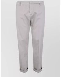 Dondup - Regular Chino Straight-Leg Trousers - Lyst