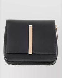 Tod's - Calfskin Leather Business Card Holder - Lyst