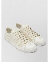 Prada - Low Top Sneakers Round Toe Rubber Sole - Lyst