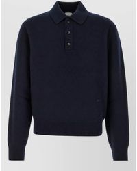 Bottega Veneta - Cashmere Wool Polo Jumper - Lyst