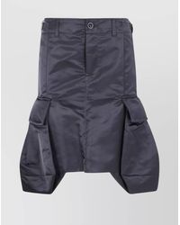 Sacai - Nylon Pleated Skirt - Lyst