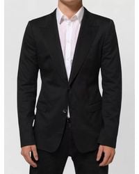 Dolce & Gabbana - Cotton Two Button Suit Jacket Blazer - Lyst