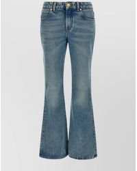 Balmain - Denim Flared Jeans - Lyst