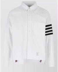 Thom Browne - Cotton Long-Sleeve Shirt - Lyst