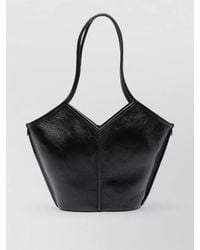 Hereu - Calf Leather Small Tote Bag - Lyst