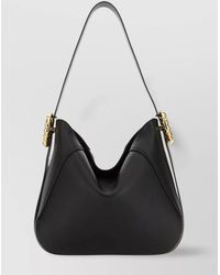 Lanvin - Calf Leather Shoulder Bag - Lyst