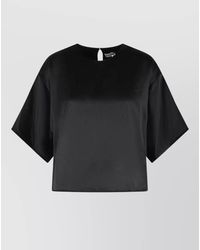 Jonathan Simkhai - Short-Sleeve Blouse - Lyst