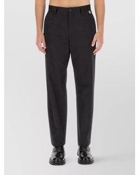 Dolce & Gabbana - Regular-Fit Gabardine Trousers - Lyst