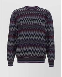 Missoni - Wool Zigzag Pattern Jumper - Lyst