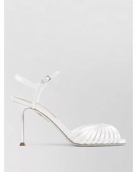Aquazzura - Satin High-Heel Sandals - Lyst