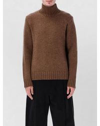 Studio Nicholson - Loris High Neck Yak Merino Sweater - Lyst