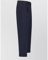 PT Torino - Cashmere Straight-Leg Tailored Trousers - Lyst
