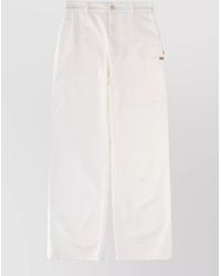 Marni - Cotton Regular-Fit Wide-Leg Trousers - Lyst
