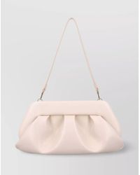 THEMOIRÈ - Pleated Clutch And Shoulder Strap - Lyst