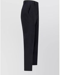 Incotex - Tailored Trousers Straight Cut Belt Loops - Lyst