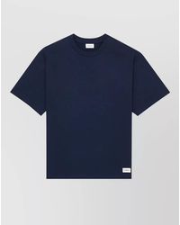 Saint Laurent - Logo Crewneck Short Sleeve Loose T Shirt - Lyst