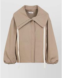 Co. - Rolled Llar Funnel Jacket Relaxed Fit - Lyst