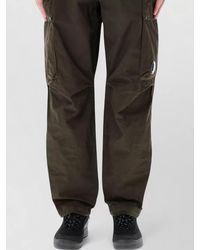 C.P. Company - Cotton Regular-Fit Straight-Leg Cargo Trousers - Lyst
