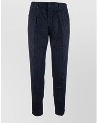Incotex - Pleated Trousers Belt Loops Back Pocket - Lyst