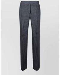Max Mara - Desert Tailored Trousers Belt Loops Pleats - Lyst