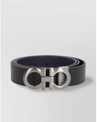 Ferragamo - Calf Leather Reversible Belt - Lyst