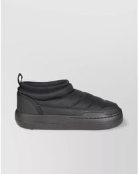 Moon Boot - Soft Quilted Round Toe Sneakers - Lyst
