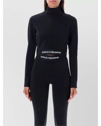 Rabanne - Cropped Slim-Fit Top - Lyst