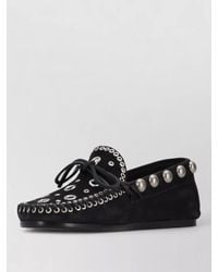 Isabel Marant - Suede Leather Lace-Up Shoes - Lyst