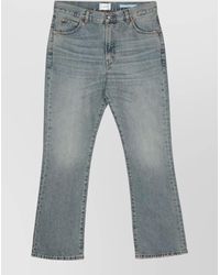 Haikure - Straight Leg Denim Trousers Washed Effect - Lyst